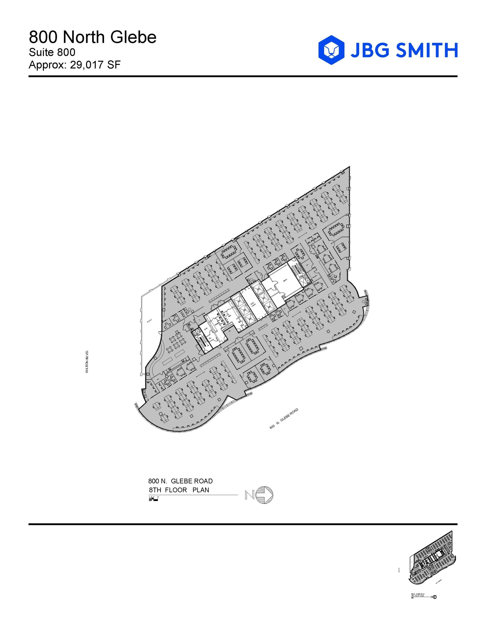 800 N Glebe Rd, Arlington, VA for lease Floor Plan- Image 1 of 1