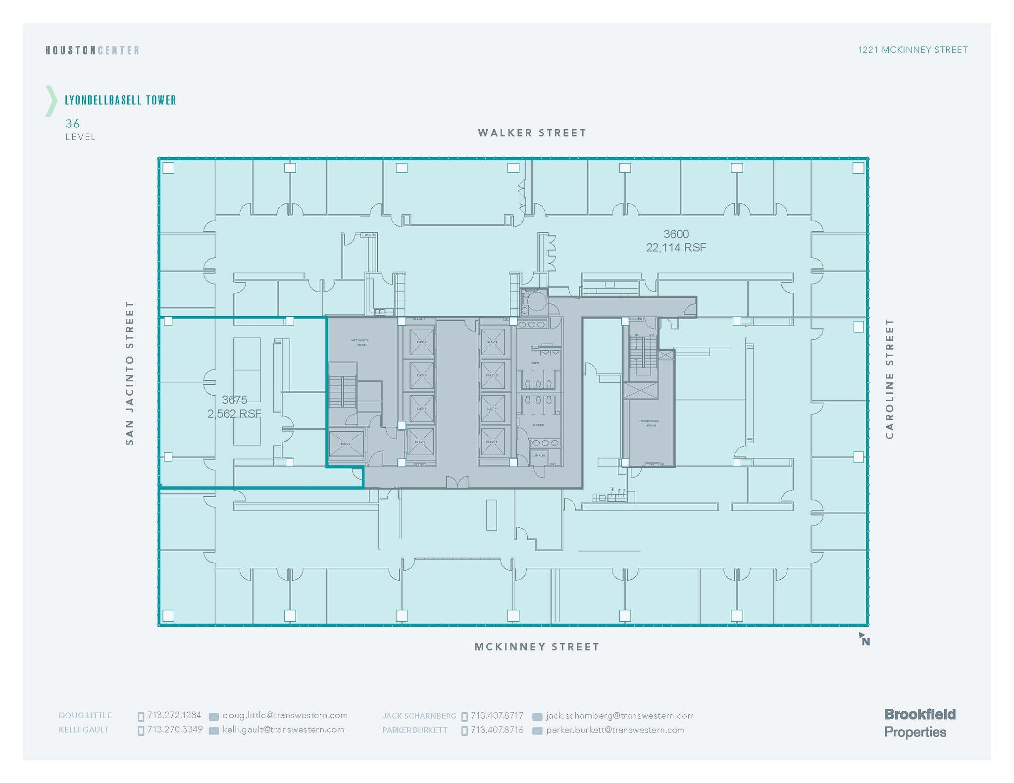 1221 McKinney St, Houston, TX for lease Floor Plan- Image 1 of 1