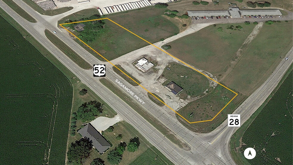 11437 US Highway 52 S, Clarks Hill, IN for sale - Building Photo - Image 1 of 1