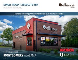 Ellianos Coffee - Montgomery AL (Vaughn Rd) - Retail Space