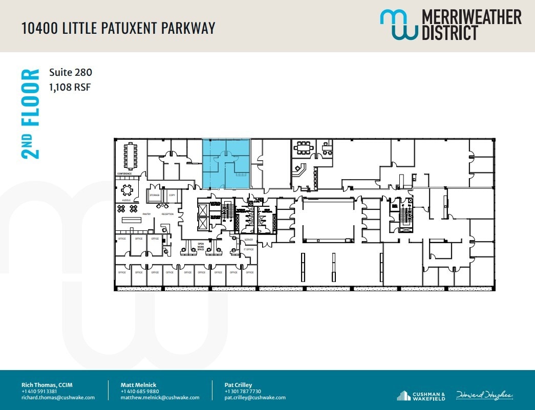 10480 Little Patuxent Pky, Columbia, MD for lease Floor Plan- Image 1 of 1
