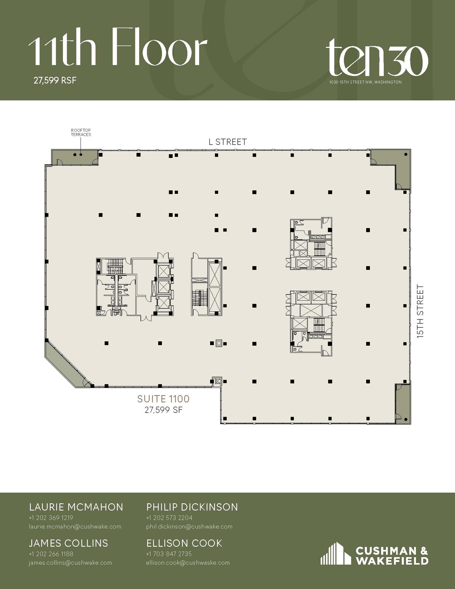 1030 15th St NW, Washington, DC for lease Floor Plan- Image 1 of 1