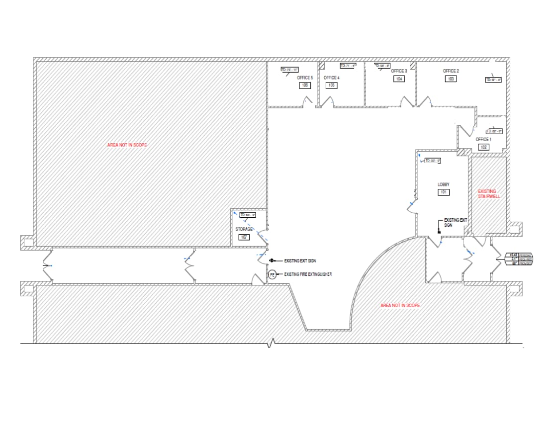 3353-3397 W Vine St, Kissimmee, FL for lease Floor Plan- Image 1 of 2
