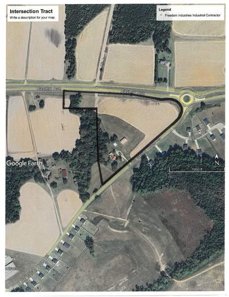 00 Eastern Ave, Rocky Mount, NC for sale - Aerial - Image 2 of 4