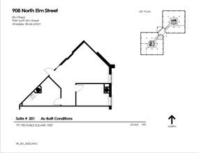 908 N Elm St, Hinsdale, IL for lease Floor Plan- Image 2 of 2