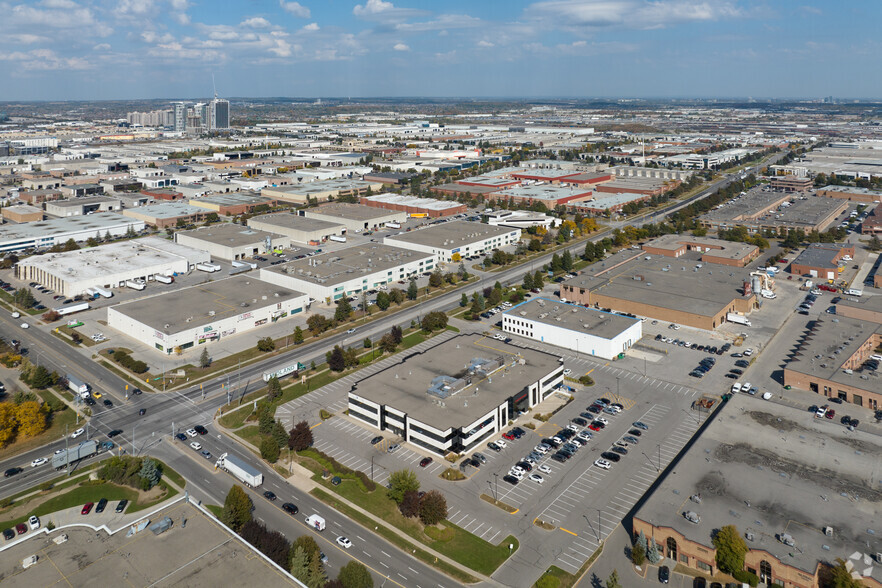 3301 Langstaff Rd, Vaughan, ON for lease - Aerial - Image 3 of 3