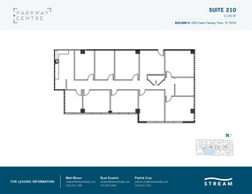 2805 Dallas Pkwy, Plano, TX for lease Floor Plan- Image 1 of 2