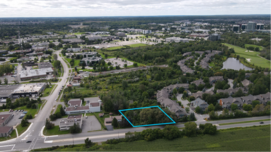 Herzberg, Ottawa, ON - aerial  map view