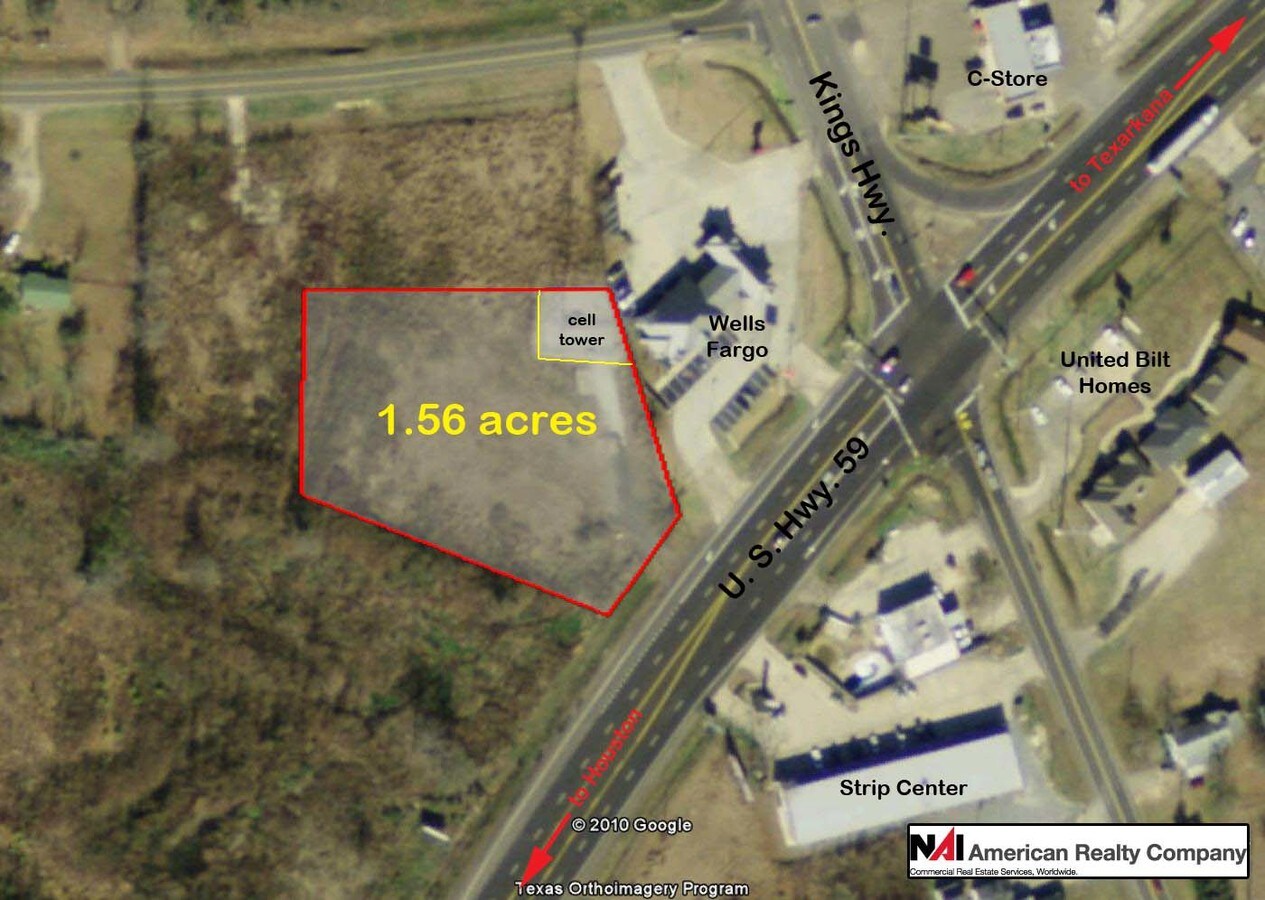 US Highway 59 Kings Hwy, Texarkana, TX 75501 Land for Sale