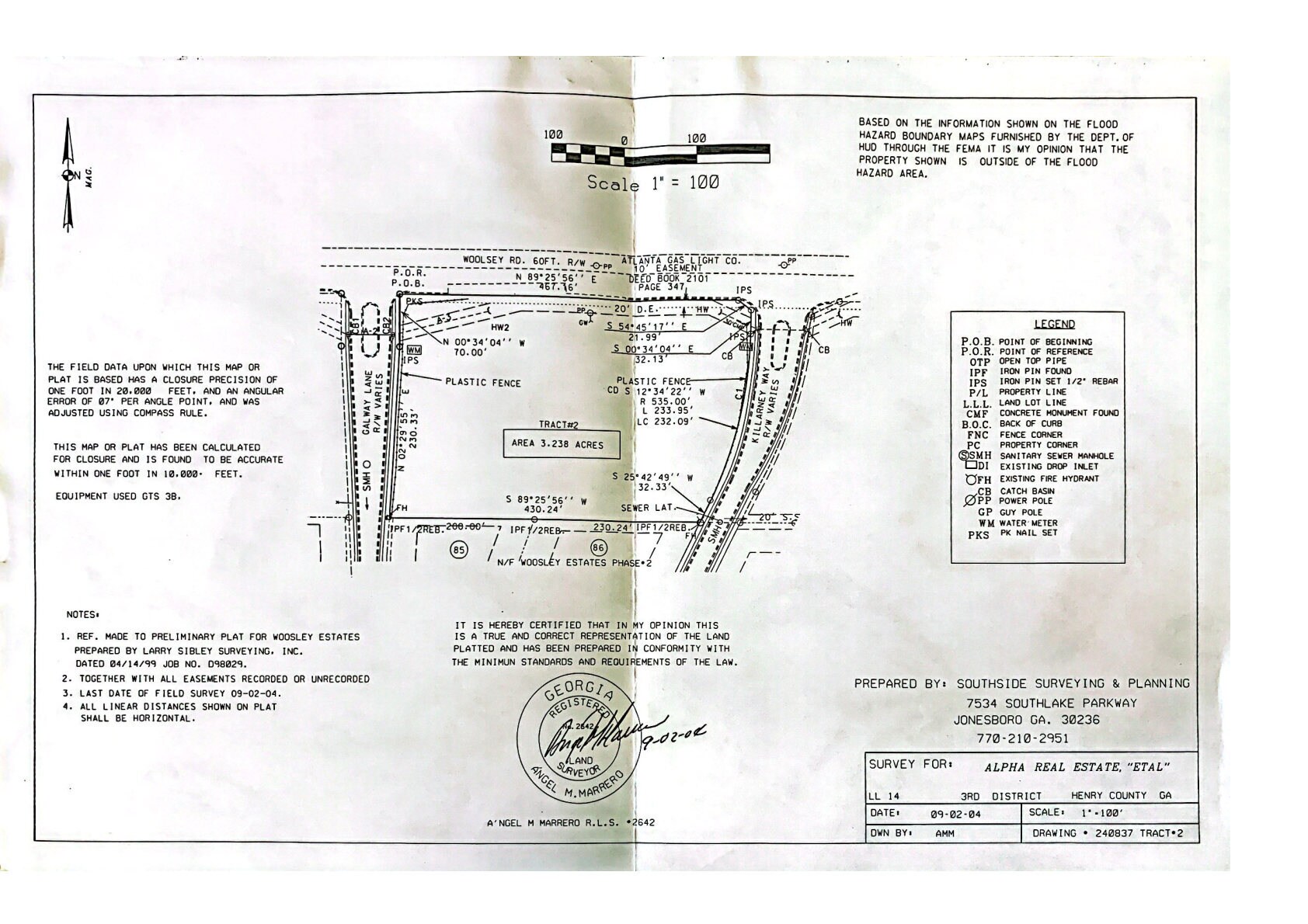 Lower Woolsey Rd, Hampton, GA 30228 Land for Sale