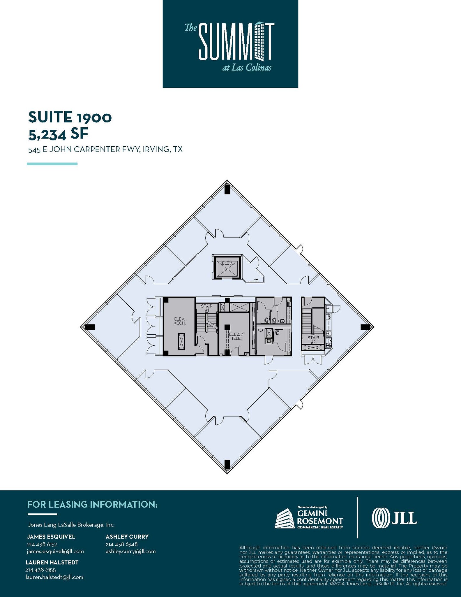 545 E John Carpenter Fwy, Irving, TX for lease Floor Plan- Image 1 of 1