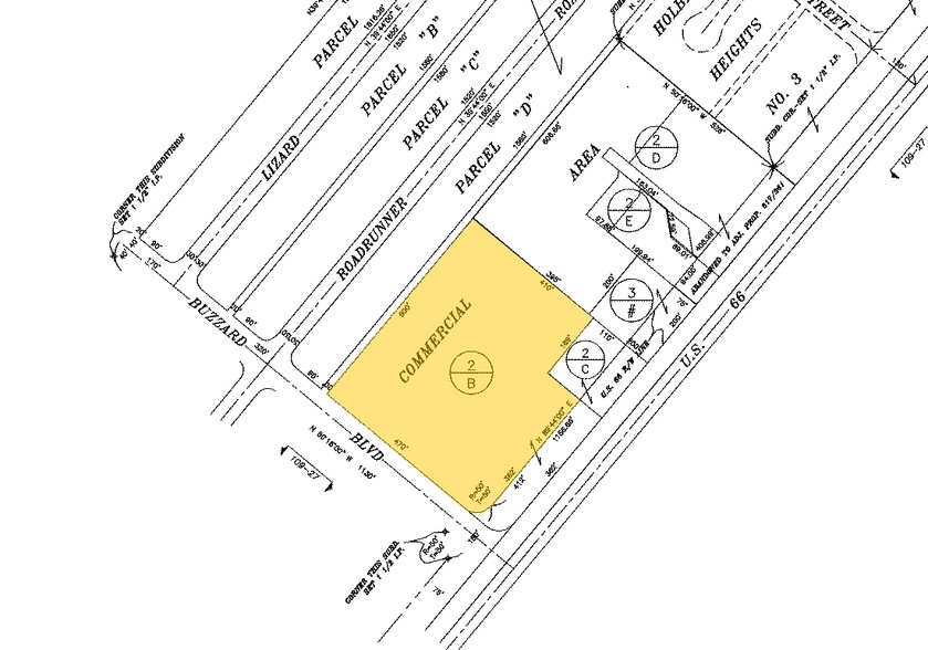 1501-1531 Navajo Blvd, Holbrook, AZ for lease - Plat Map - Image 2 of 25