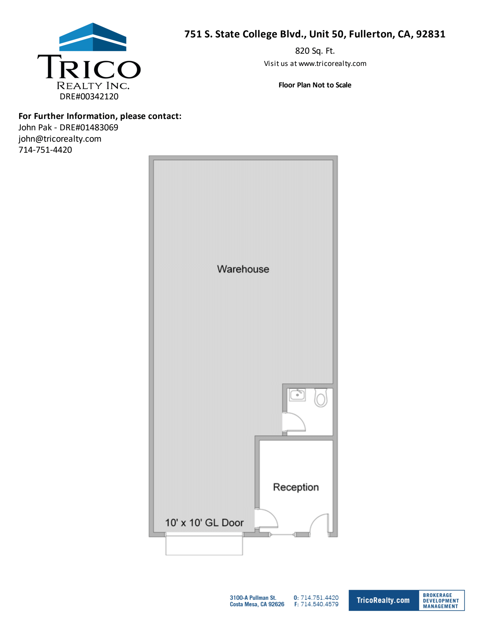 667-759 S State College Blvd, Fullerton, CA for lease Floor Plan- Image 1 of 1