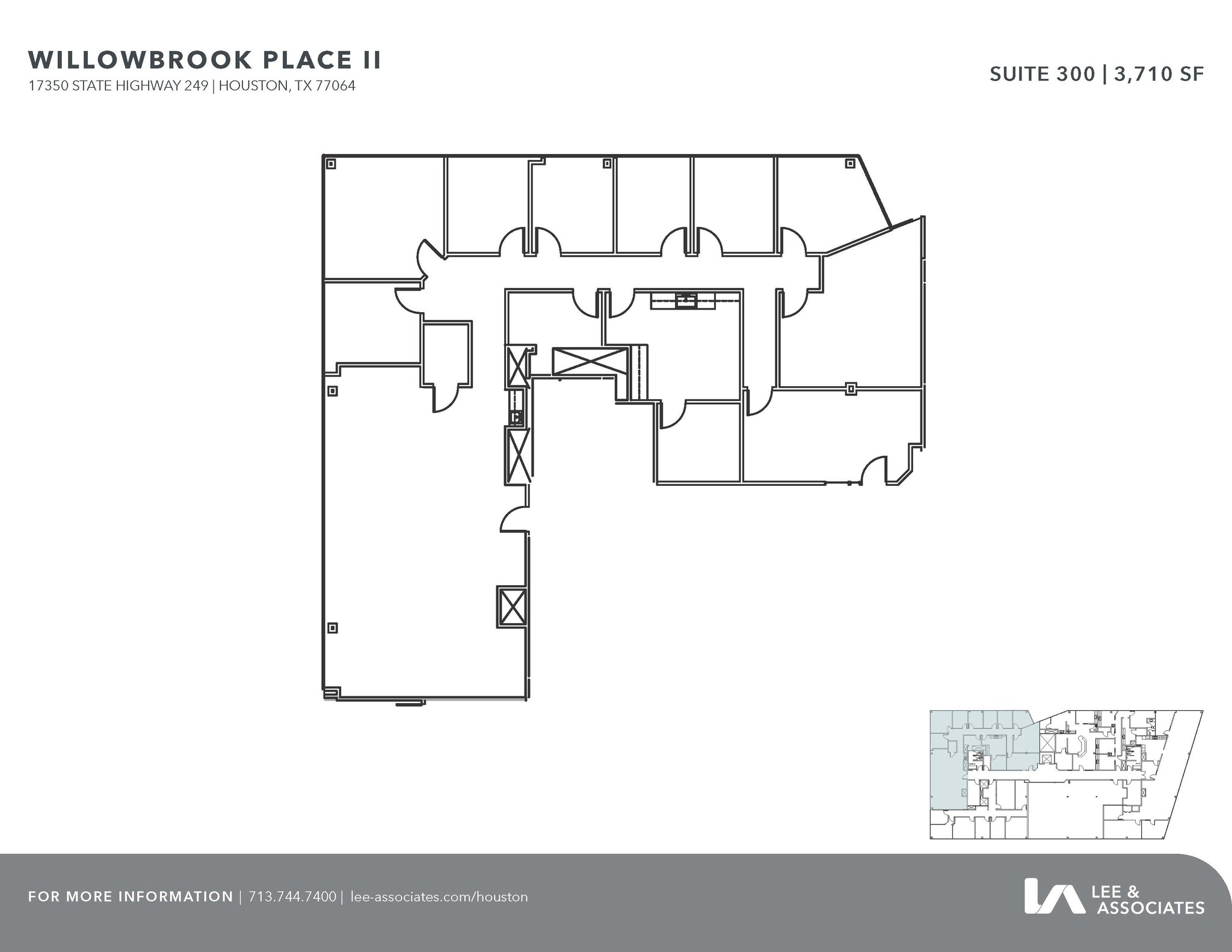 17314 State Highway 249, Houston, TX for lease Floor Plan- Image 1 of 2