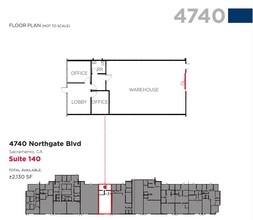 4700 Northgate Blvd, Sacramento, CA for lease Floor Plan- Image 1 of 1