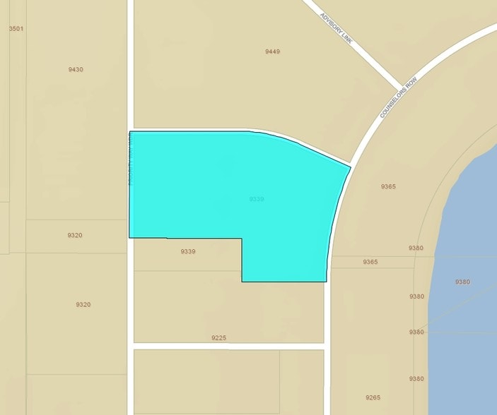 9339 Priority Way West Dr, Indianapolis, IN for lease - Plat Map - Image 2 of 2