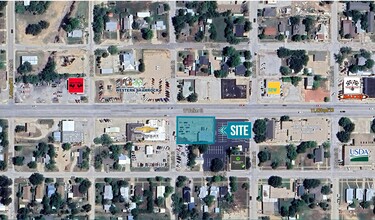 511 W Walker St, Breckenridge, TX - AERIAL  map view