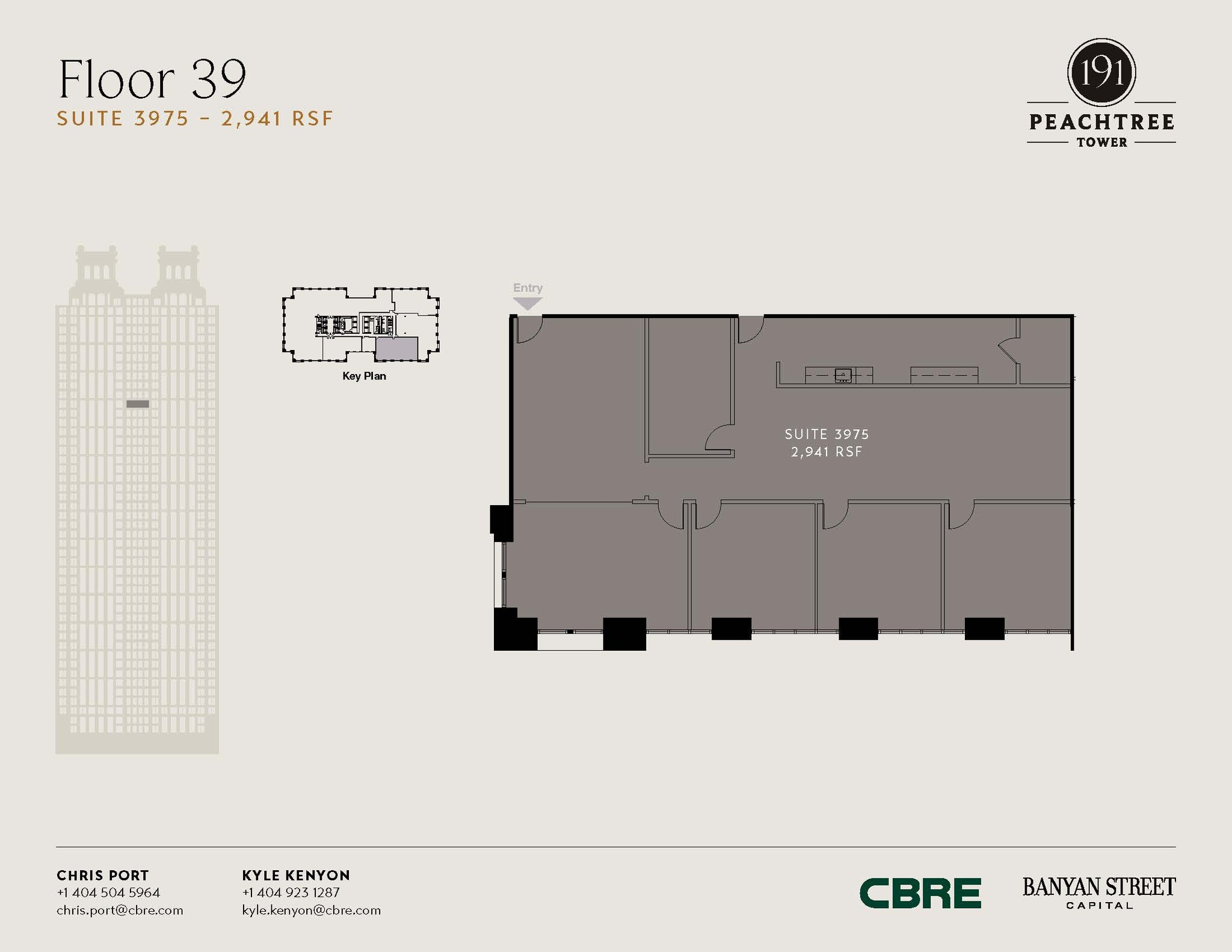 191 Peachtree St NE, Atlanta, GA for lease Floor Plan- Image 1 of 1