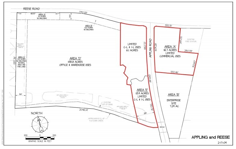Appling Rd & Reese Rd, Memphis, TN for sale Plat Map- Image 1 of 1