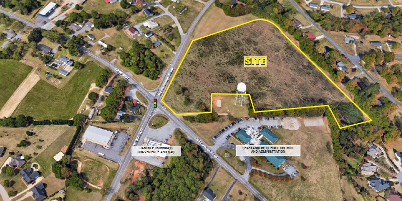 Parris Bridge Rd & Old Furnace Rd, Boiling Springs, SC for sale Aerial- Image 1 of 1