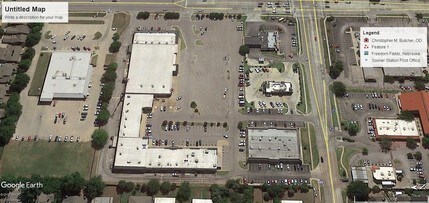 3717-3737 W Main St, Norman, OK - AERIAL map view