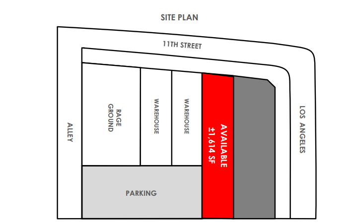 120-128 E 11th St, Los Angeles, CA for lease Site Plan- Image 1 of 1