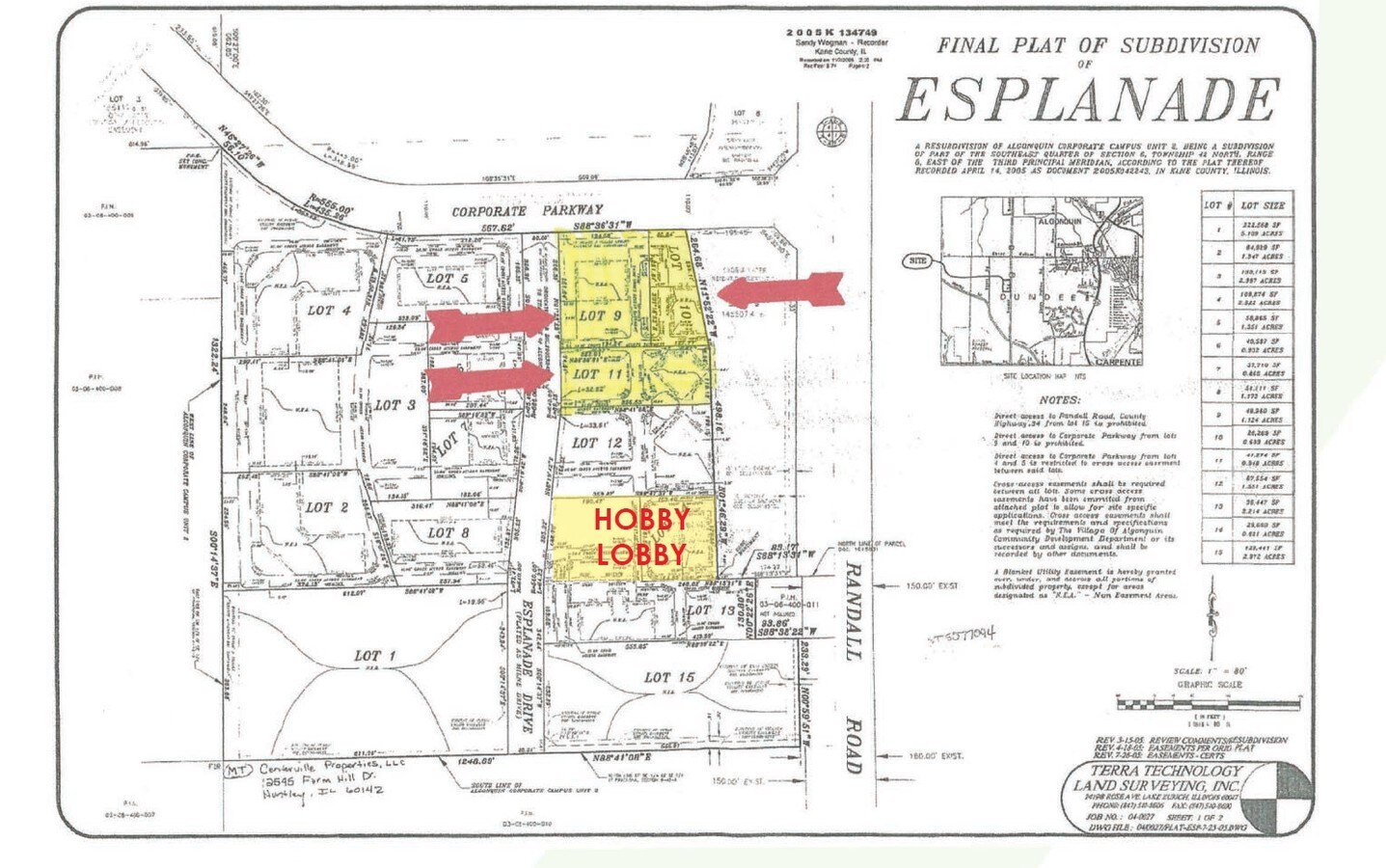 SWC Randall Rd & Corporate Pky, Algonquin, IL 60102