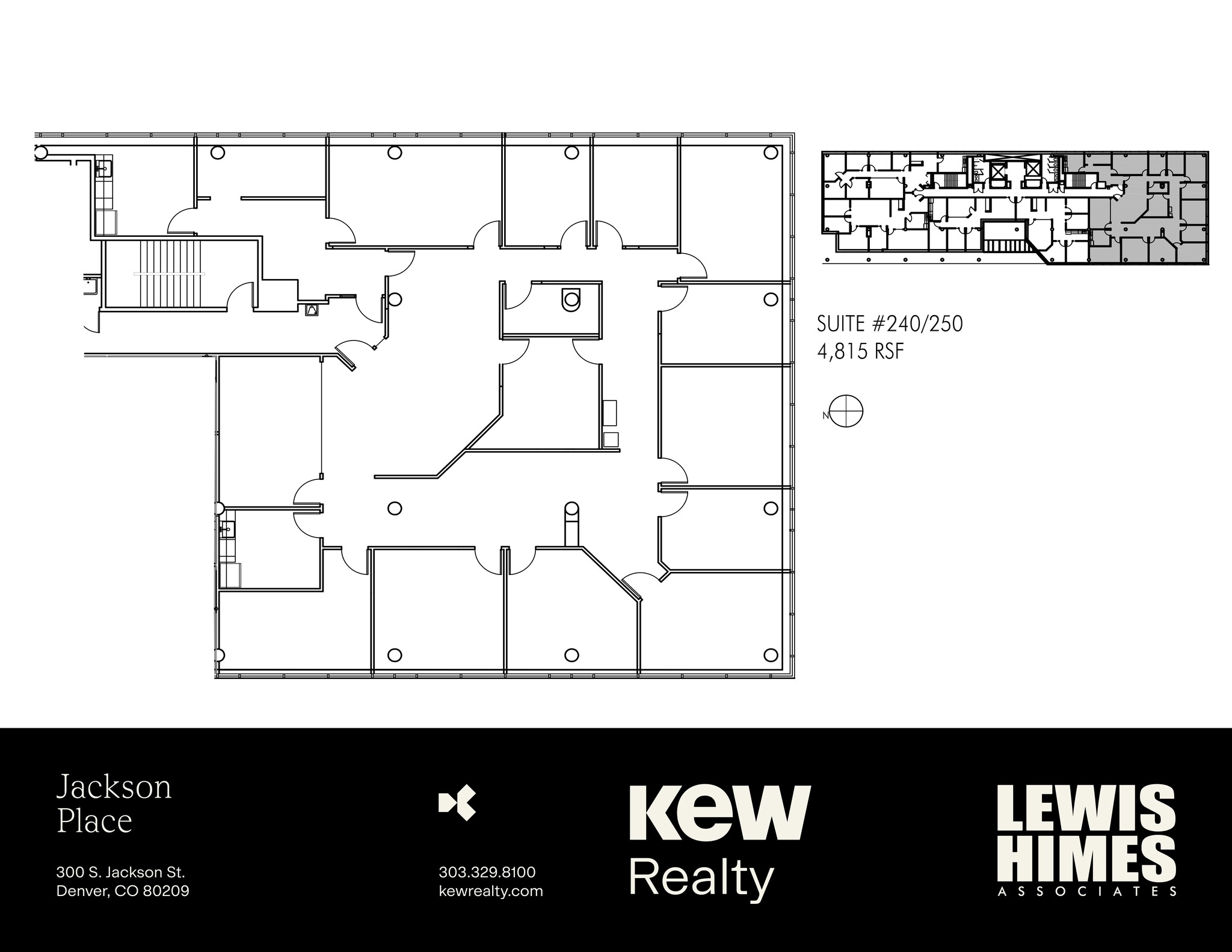 300 S Jackson St, Denver, CO for lease Site Plan- Image 1 of 6