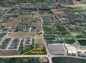 455 W 600 S, Hyde Park, UT - aerial  map view - Image1