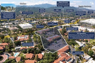 195 E Hillcrest Dr, Thousand Oaks, CA - AERIAL  map view - Image1