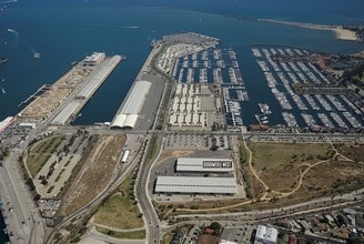110 E 22nd St, San Pedro, CA - AERIAL  map view