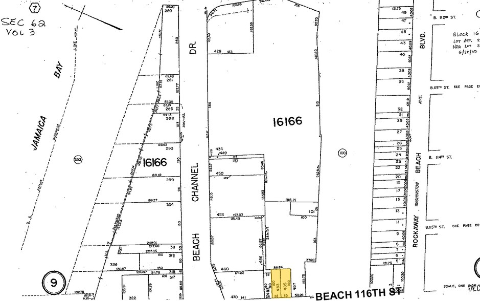 260 Beach 116Th St, Far Rockaway, NY for lease - Plat Map - Image 3 of 3