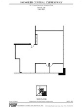 100 N Central Expy, Richardson, TX for lease Floor Plan- Image 1 of 1