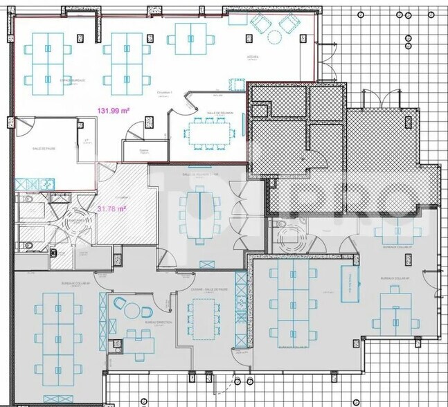 Office in La Rochelle for lease - Floor Plan - Image 2 of 2