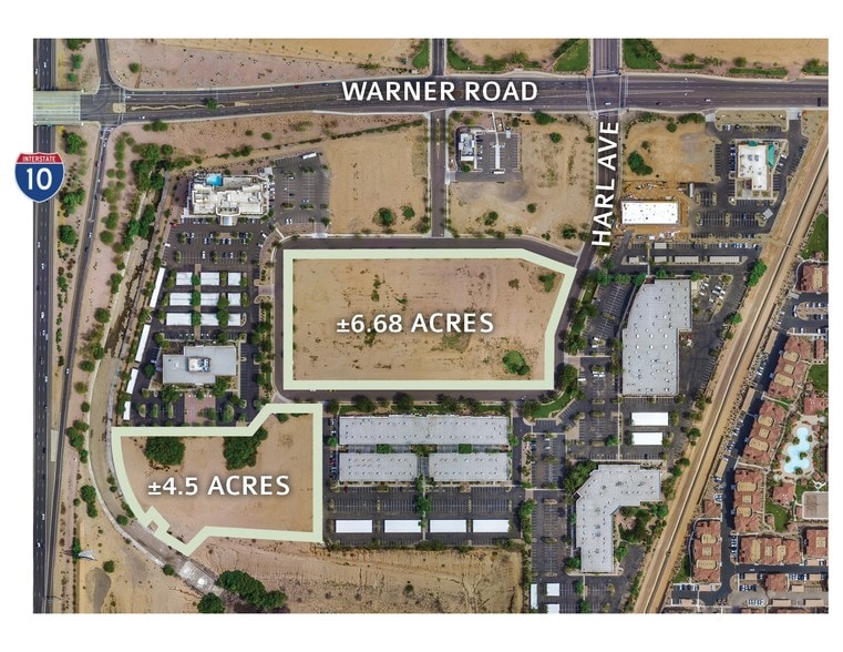 Se I 10 Warner Tempe Az 85284 Commercial Property For On 4 55 6 68 Acre Commercial Land Lots Offered At 1 981 980 2 909 800 Per Lot In Tempe Az