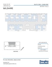 9665 Wilshire Blvd, Beverly Hills, CA for lease Floor Plan- Image 1 of 2