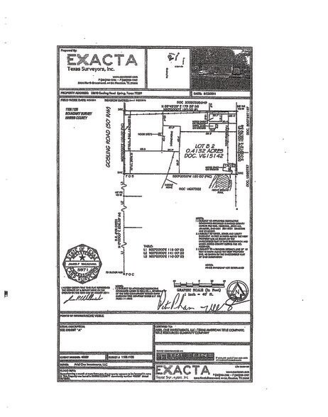 Gosling Rd & W Rayford Rd, Spring, TX for sale - Building Photo - Image 1 of 1
