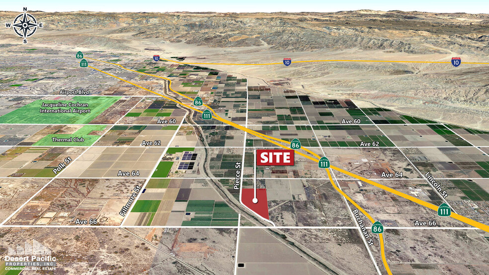 Pierce St, Thermal, CA for sale - Aerial - Image 2 of 6