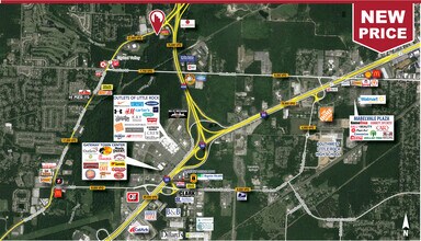 8123 Stagecoach Rd, Little Rock, AR - Aerial  map view