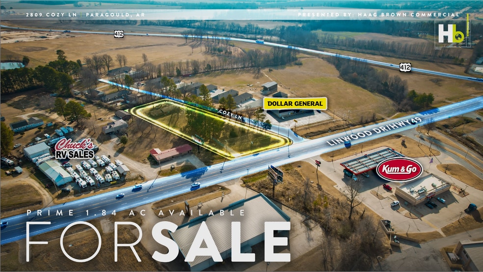 2809 Cozy Ln, Paragould, AR for sale - Building Photo - Image 1 of 4