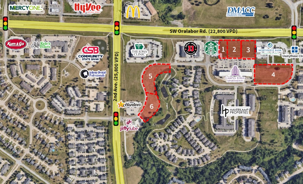 2nd Ave & SW Oralabor Rd, Ankeny, IA for sale - Building Photo - Image 2 of 2