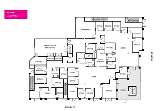 1901 Main St, Santa Monica, CA for lease Floor Plan- Image 1 of 1