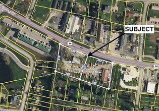 1547 E Spring St, Cookeville, TN - AERIAL  map view