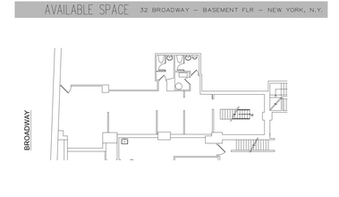 32 Broadway, New York, NY for lease Floor Plan- Image 2 of 2