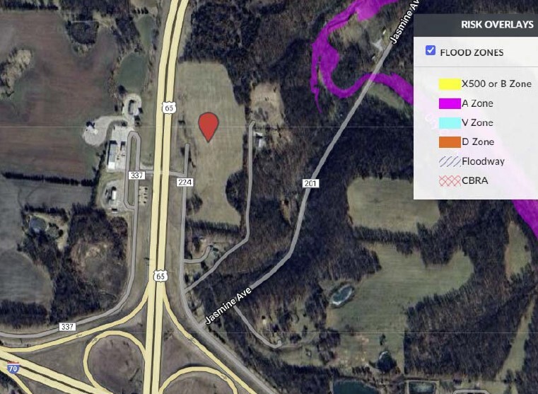 NWQ I-70 & MO 65 Hwy., Marshall, MO for sale Aerial- Image 1 of 5