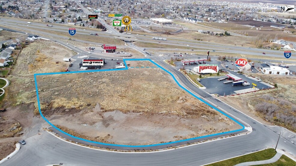 800 E Main St, Santaquin, UT for lease - Aerial - Image 3 of 3