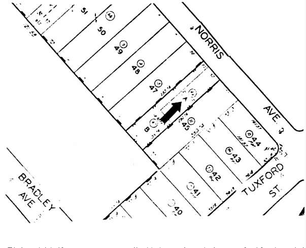 9003-9005 Norris Ave, Sun Valley, CA for lease - Plat Map - Image 3 of 5