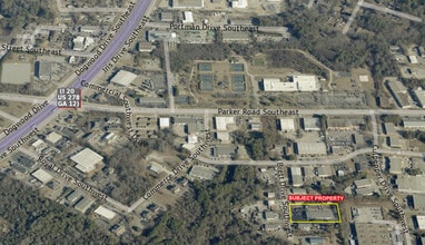 1128 Brett Dr, Conyers, GA - AERIAL  map view - Image1