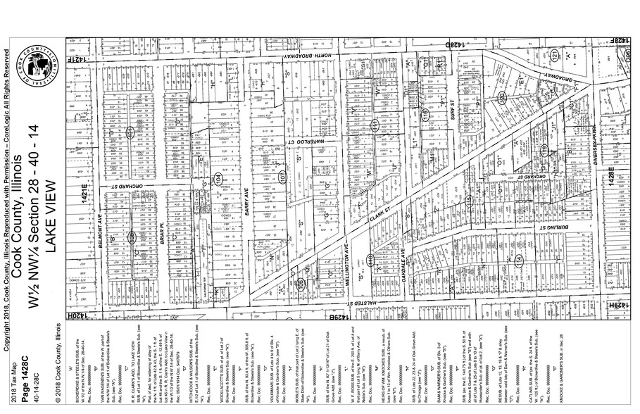 2827-2829 N Clark St, Chicago, IL for lease - Plat Map - Image 2 of 31