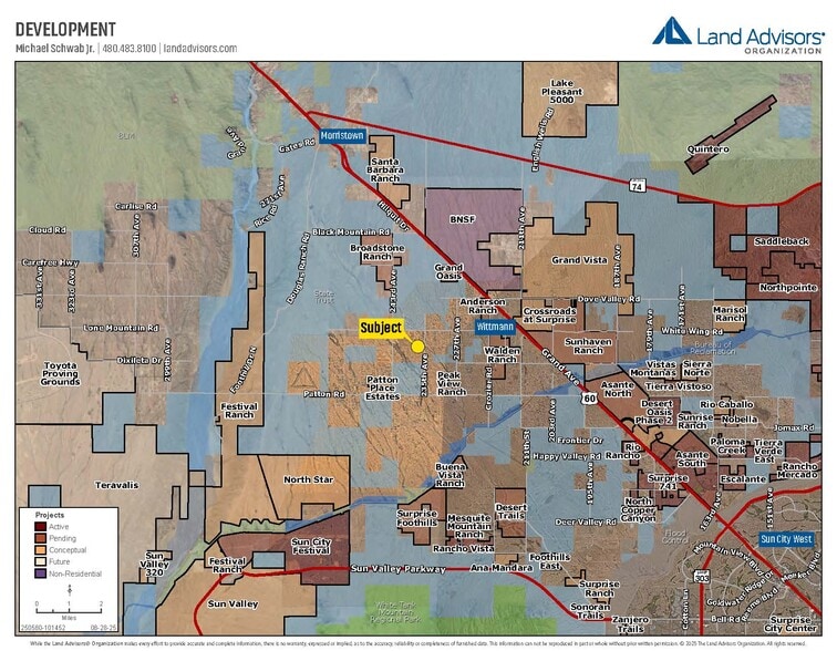 Montgomery & 235th Avenue Rd, Wittmann, AZ for sale - Building Photo - Image 2 of 3